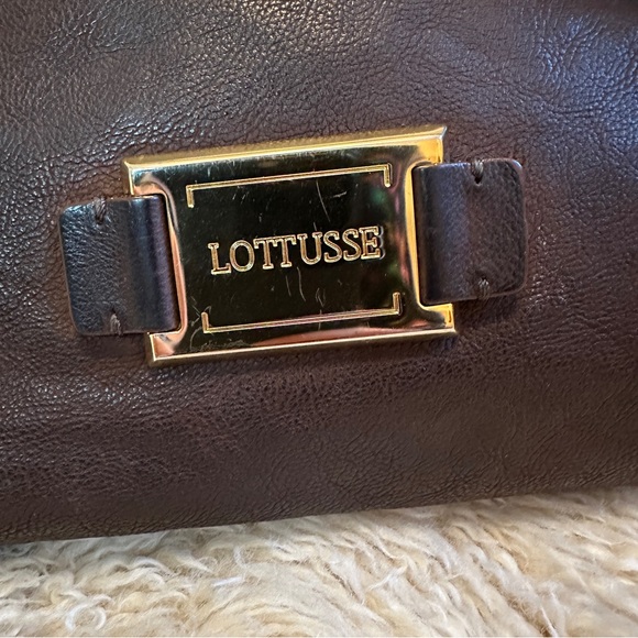 Lottusse dark brown leather convertible crossbody bag - Picture 3 of 9